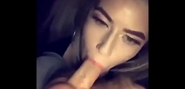  Sucking BF then Sneaking out to Cheat in Car in the Middle of the Night